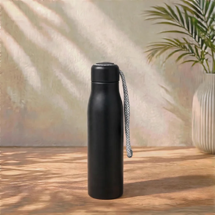 Vacuum Insulated Bottle 500mL - Lightweight Travel Friendly Bottle With Lanyard