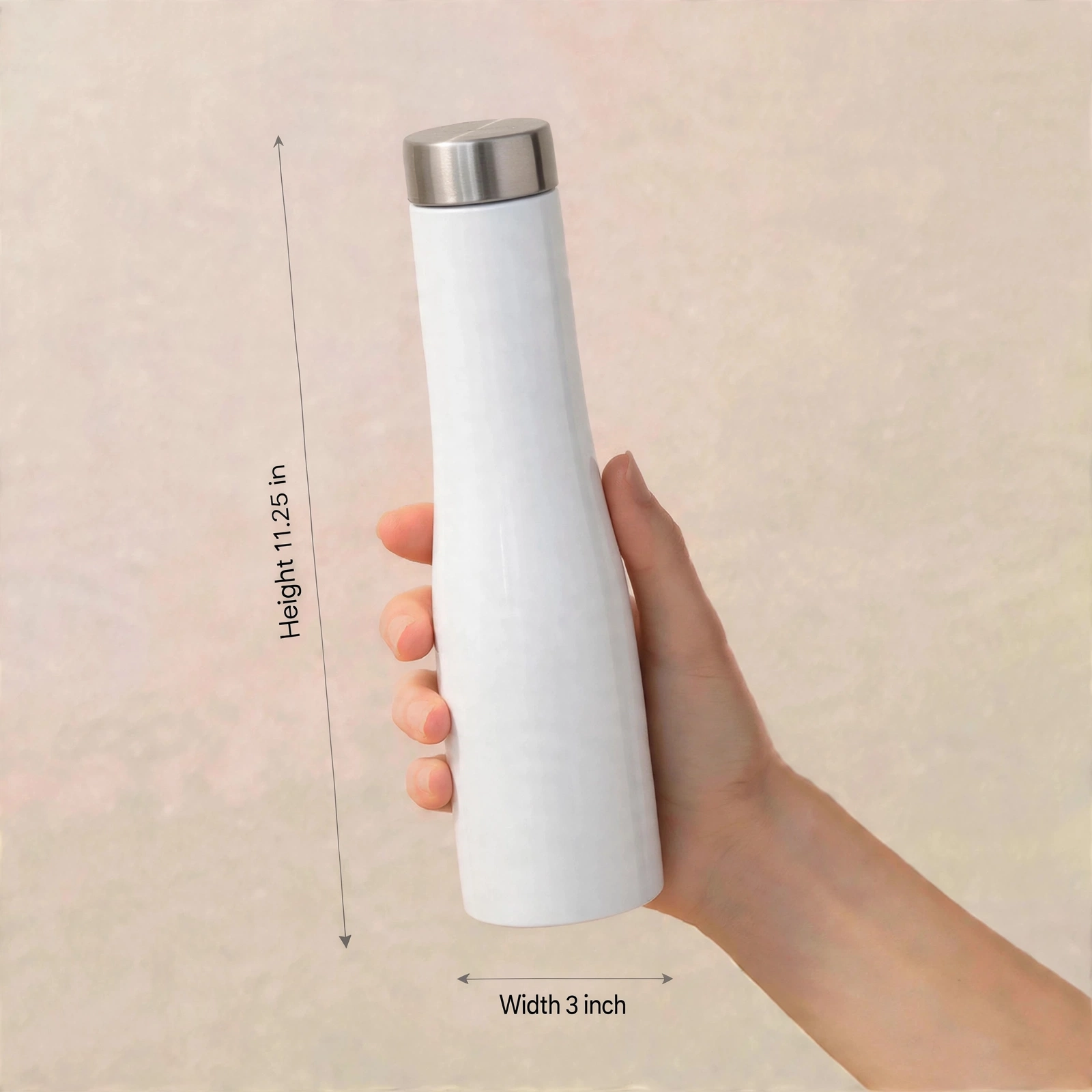Personalized Bottle 1L With Laser Engraving - Premium Stainless Steel Bottle - Image 2