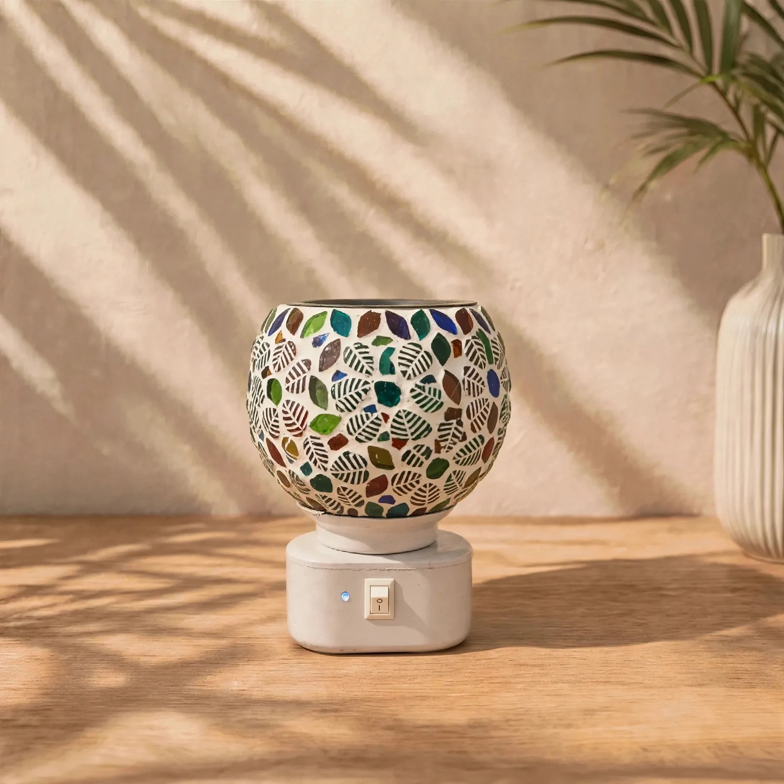 Kapoor Dani - Electric Ceramic Aroma Diffuser With Soft Light For Home