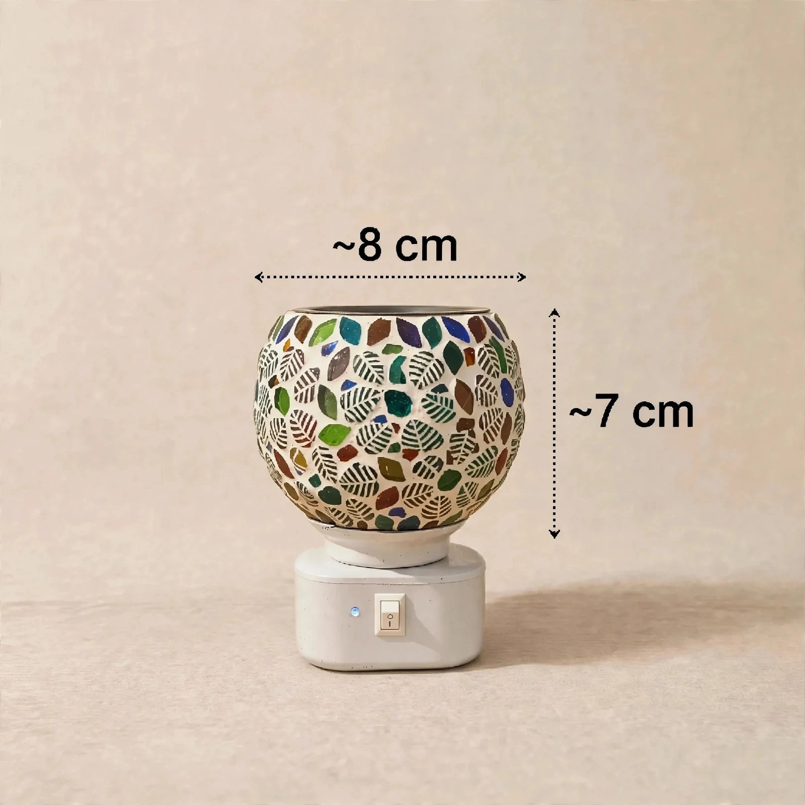 Kapoor Dani - Electric Ceramic Aroma Diffuser With Soft Light For Home - Image 2