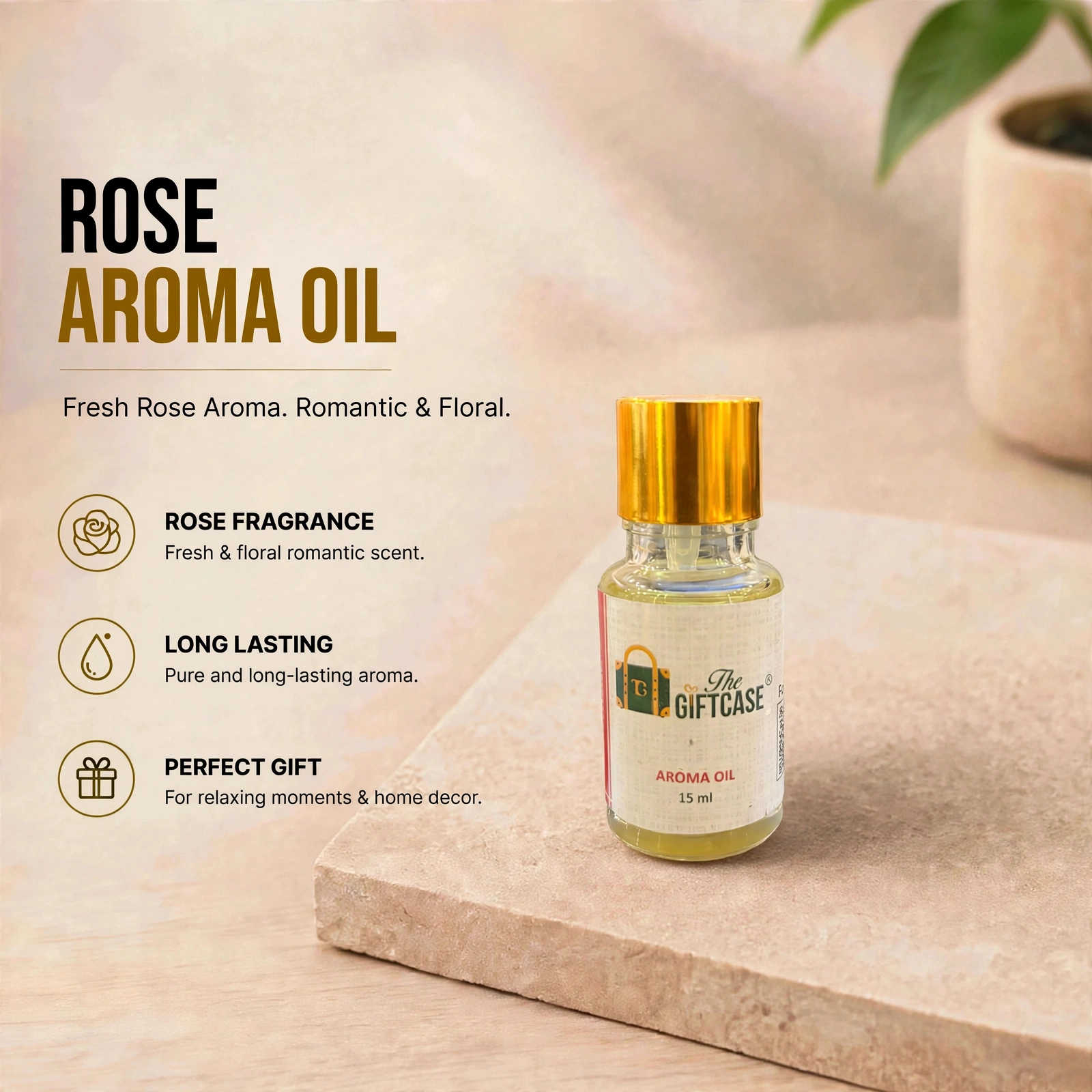 Aroma Oil - 15ml Pure & Long Lasting Fragrance Oil For Kapoor Dani, Diffuser & Home - Image 3