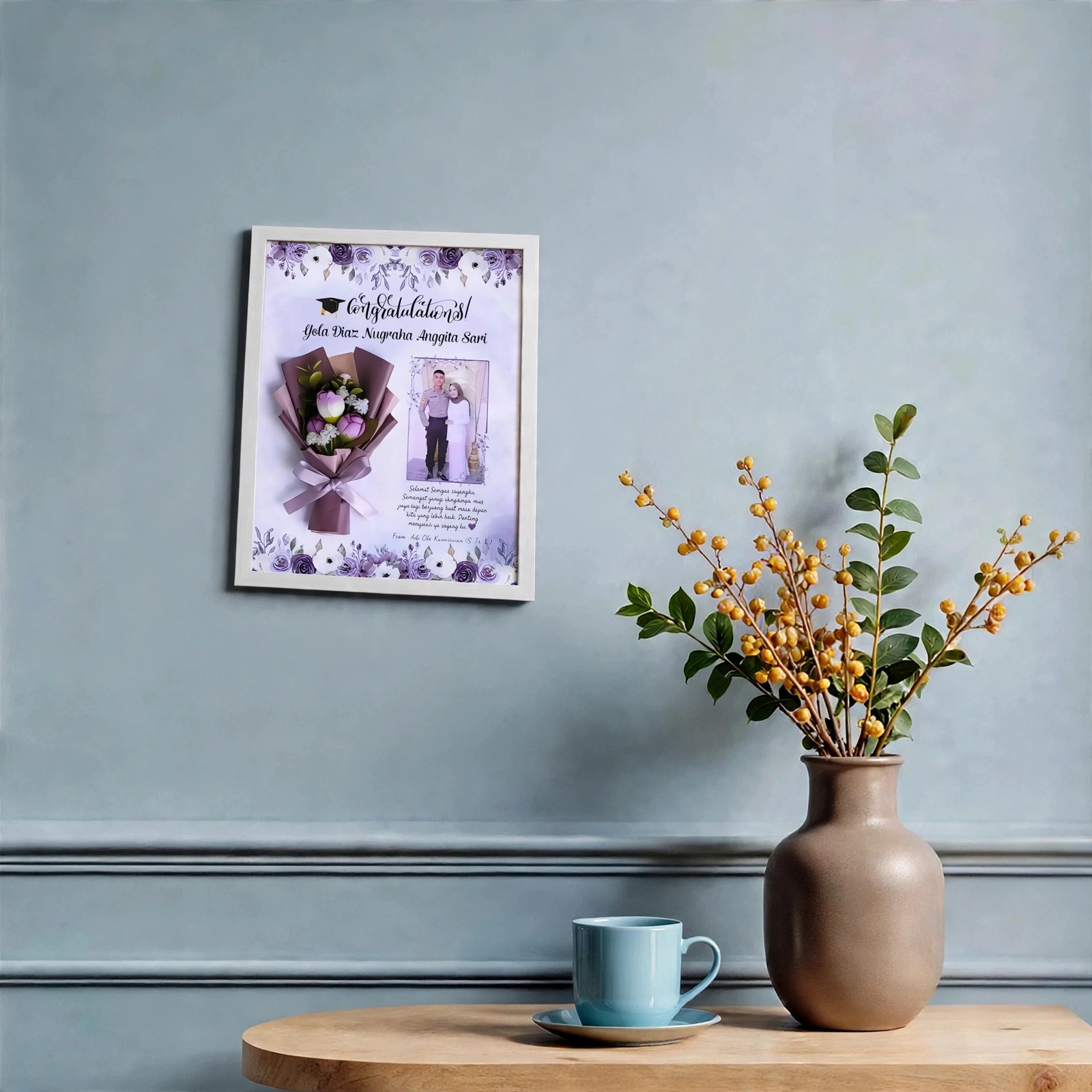 A4 Customized Frame - Fully Customized HD Photo Print Frame With Premium Quality - Image 4