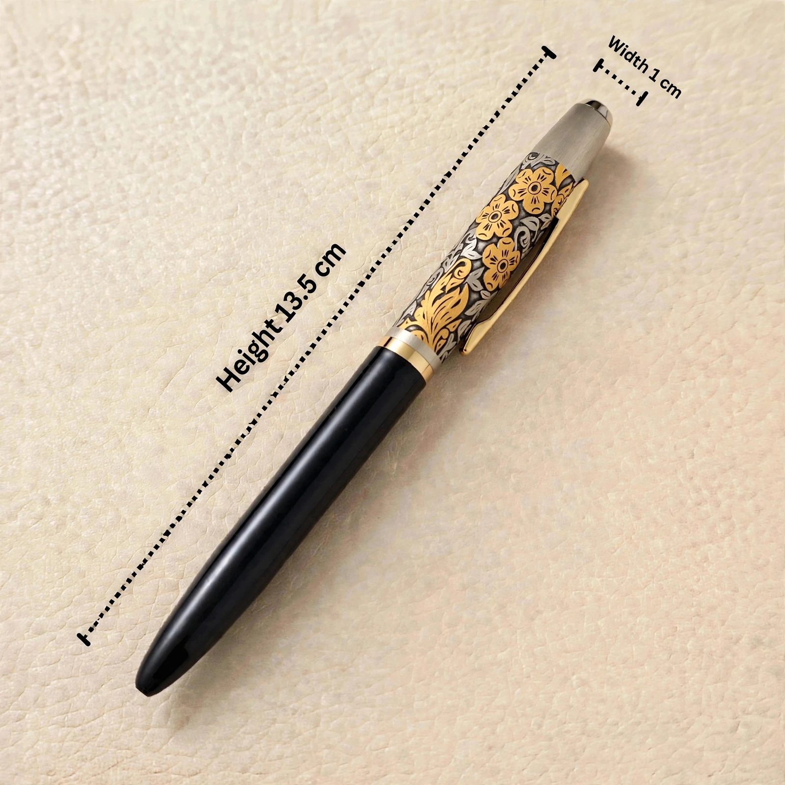 Luxury Designer Ball Pen Set - Premium Metal Pen With Unique Pattern Design - Image 2