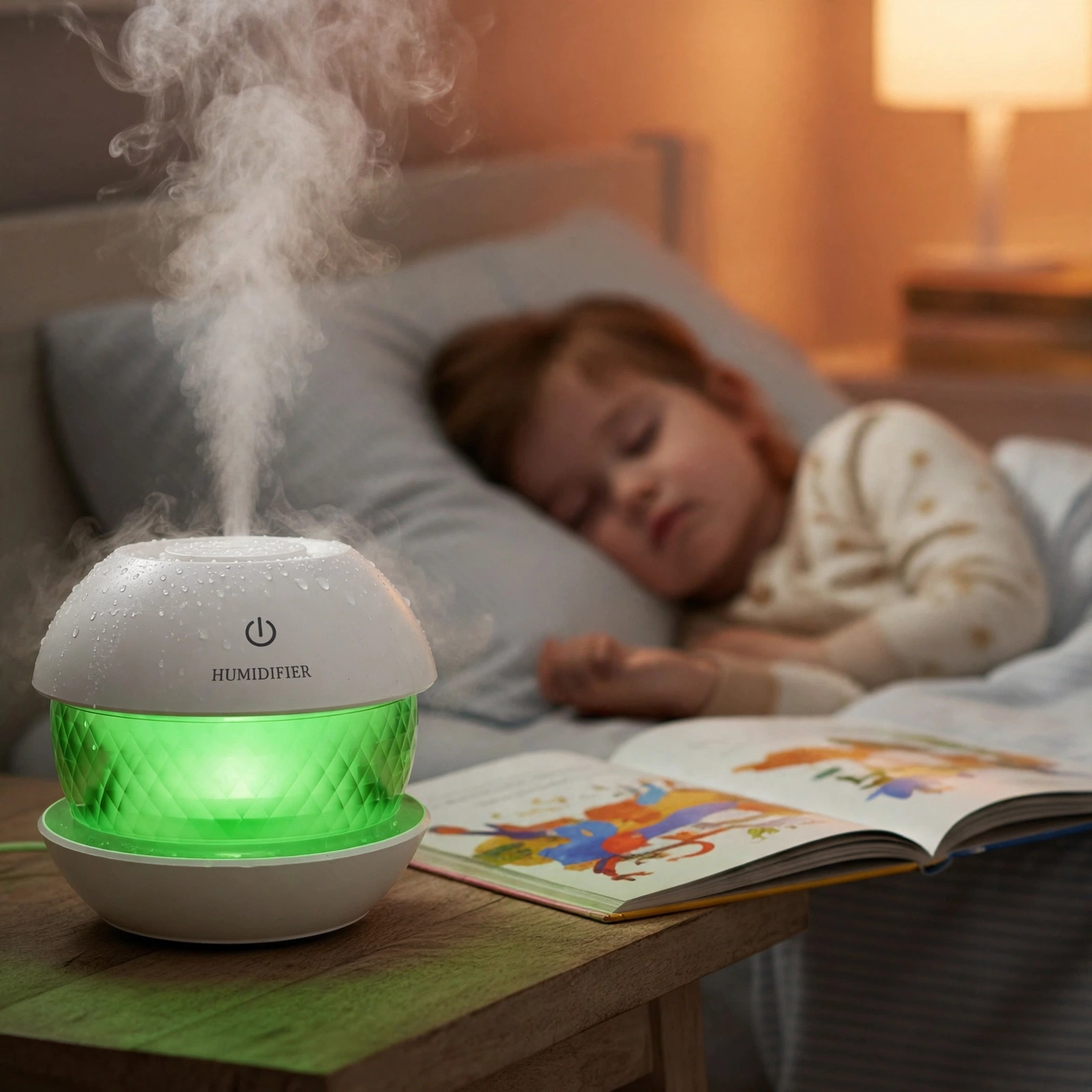 Humidifier For Home And Office - Cool Mist Humidifier With Aroma And Light - Perfect For Gifting - Image 4