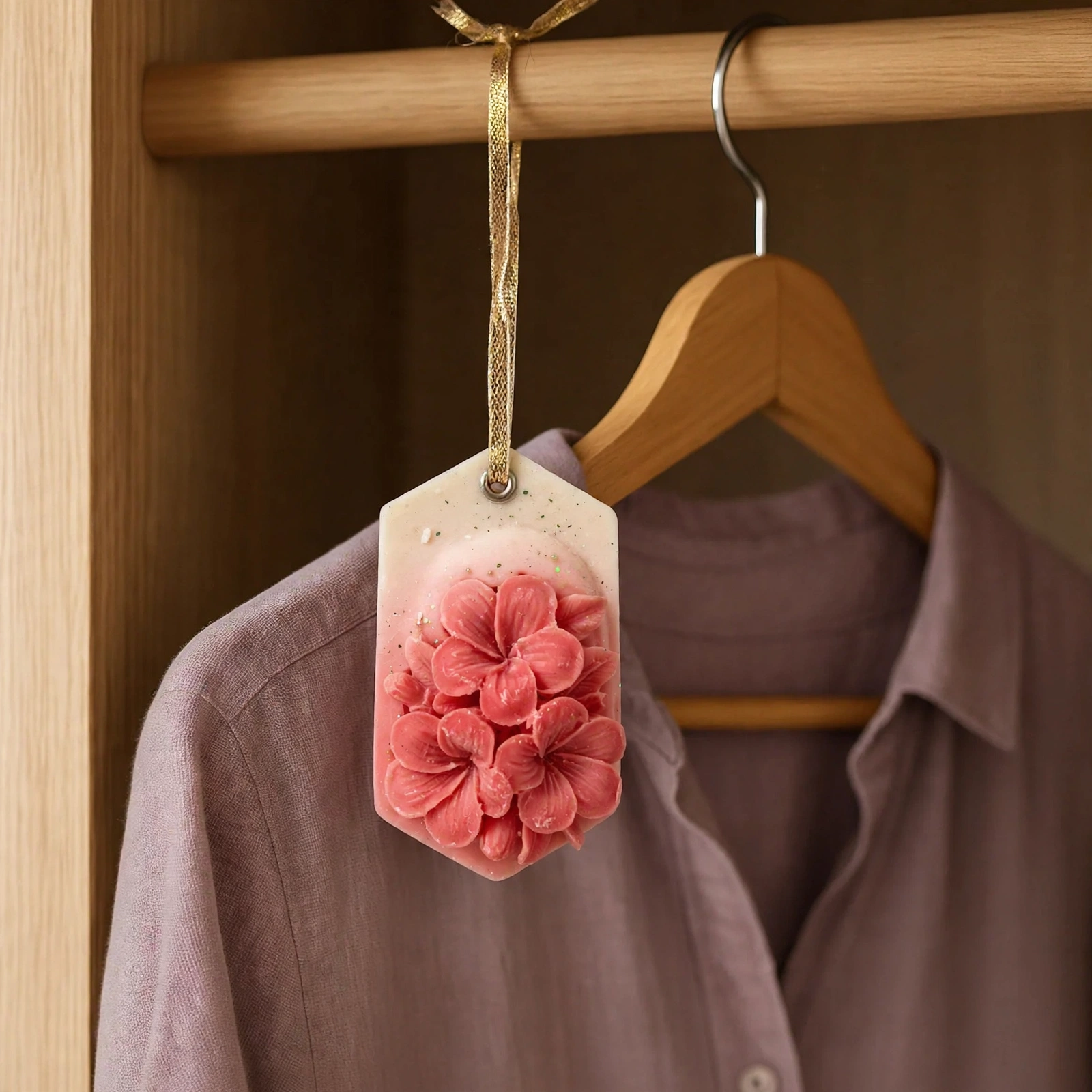 Wax Sachets Set of 2 | Natural Fragrance Sachet Set For Wardrobe - Image 4